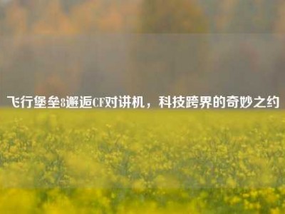 飞行堡垒8邂逅CF对讲机，科技跨界的奇妙之约