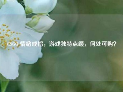 CSGO 情绪戒指，游戏独特点缀，何处可购？