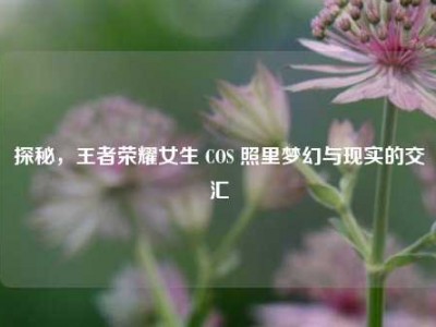 探秘，王者荣耀女生 COS 照里梦幻与现实的交汇