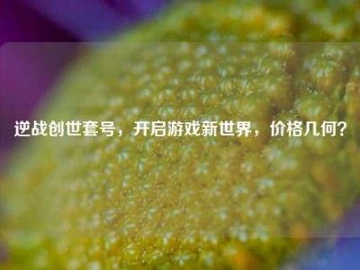 逆战创世套号，开启游戏新世界，价格几何？