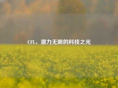 CFL，潜力无限的科技之光