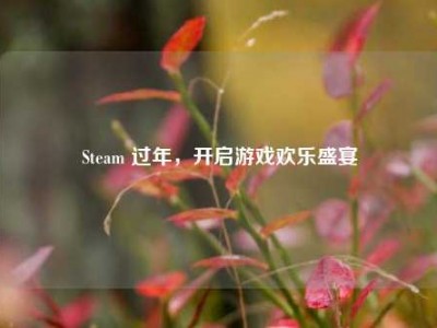 Steam 过年，开启游戏欢乐盛宴