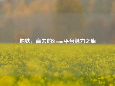 地铁，离去的Steam平台魅力之旅