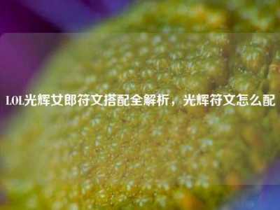 LOL光辉女郎符文搭配全解析，光辉符文怎么配