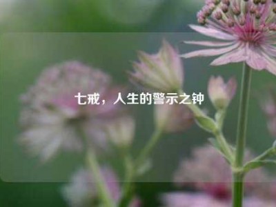 七戒，人生的警示之钟
