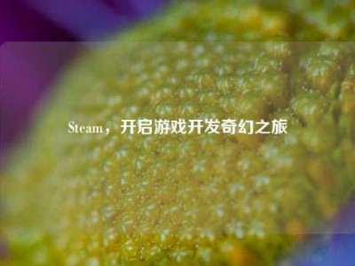 Steam，开启游戏开发奇幻之旅