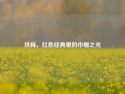 铁梅，红色经典里的巾帼之光