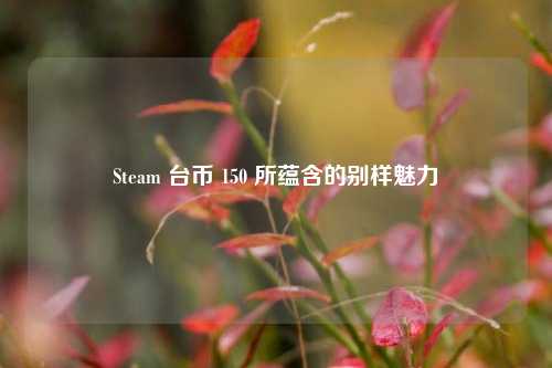 Steam 台币 150 所蕴含的别样魅力